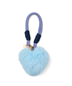 Bogg'd & Charmed  - Blue Heart Pouf